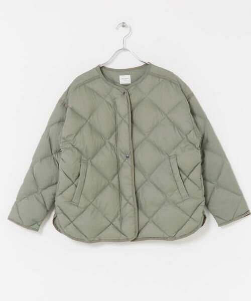 URBAN RESEARCH DOORS / アーバンリサーチ ドアーズ ダウンジャケット・ベスト | 『一部WEB限定カラー』ライトダウンキルトショートブルゾン | 詳細8