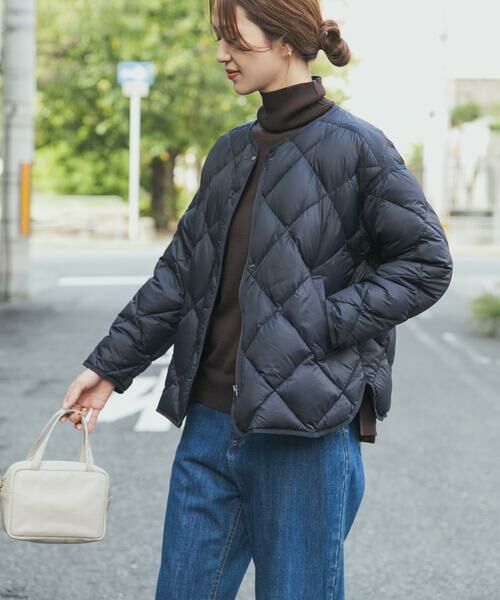 URBAN RESEARCH DOORS / アーバンリサーチ ドアーズ ダウンジャケット・ベスト | 『一部WEB限定カラー』ライトダウンキルトショートブルゾン | 詳細18