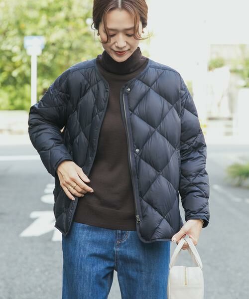 URBAN RESEARCH DOORS / アーバンリサーチ ドアーズ ダウンジャケット・ベスト | 『一部WEB限定カラー』ライトダウンキルトショートブルゾン | 詳細19