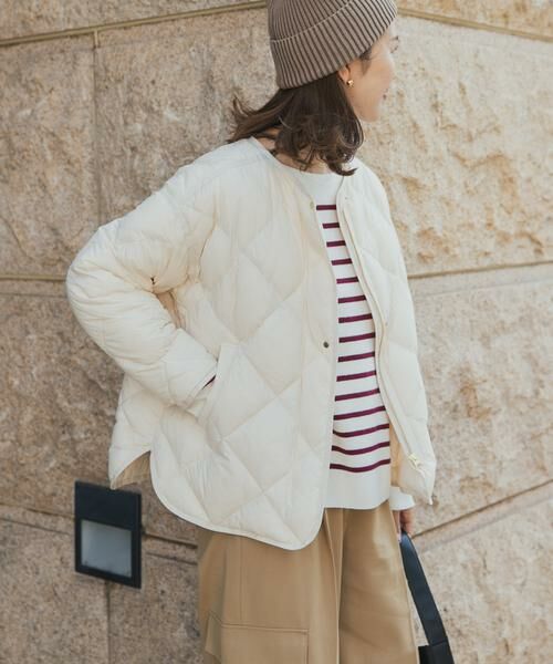 URBAN RESEARCH DOORS / アーバンリサーチ ドアーズ ダウンジャケット・ベスト | 『一部WEB限定カラー』ライトダウンキルトショートブルゾン | 詳細26