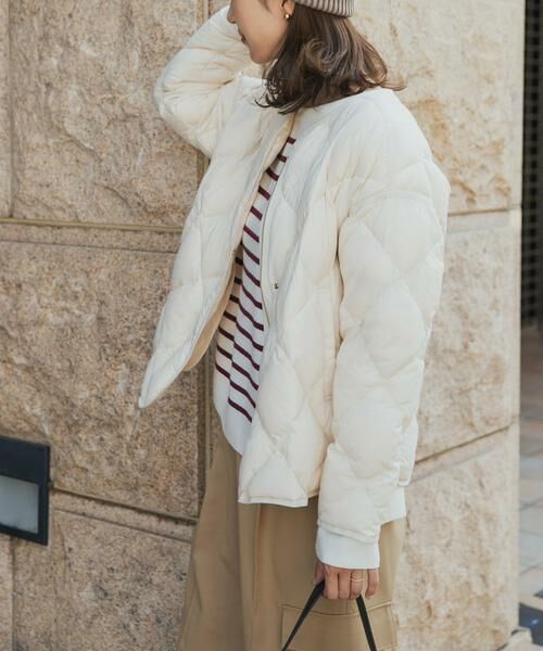 URBAN RESEARCH DOORS / アーバンリサーチ ドアーズ ダウンジャケット・ベスト | 『一部WEB限定カラー』ライトダウンキルトショートブルゾン | 詳細29