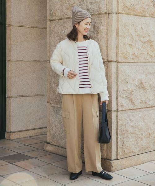 URBAN RESEARCH DOORS / アーバンリサーチ ドアーズ ダウンジャケット・ベスト | 『一部WEB限定カラー』ライトダウンキルトショートブルゾン | 詳細30