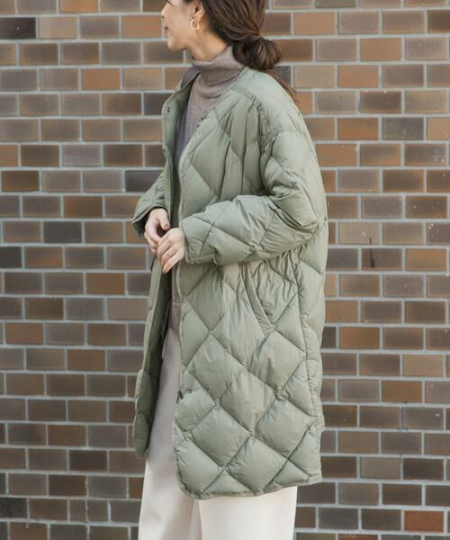 URBAN RESEARCH DOORS / アーバンリサーチ ドアーズ ダウンジャケット・ベスト | ライトダウンキルトロングコート | 詳細6