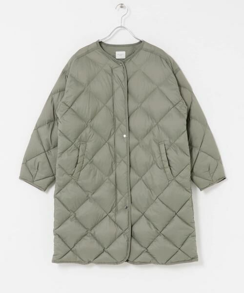 URBAN RESEARCH DOORS / アーバンリサーチ ドアーズ ダウンジャケット・ベスト | ライトダウンキルトロングコート | 詳細8