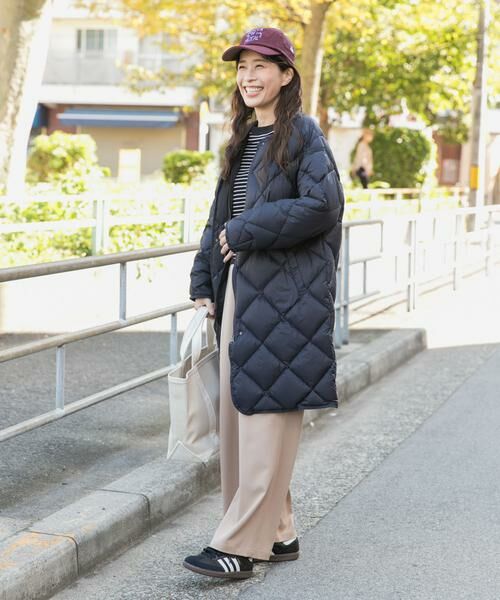 URBAN RESEARCH DOORS / アーバンリサーチ ドアーズ ダウンジャケット・ベスト | ライトダウンキルトロングコート | 詳細16