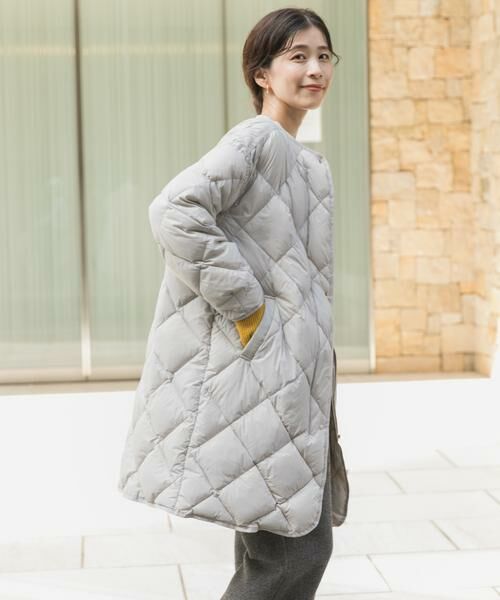 URBAN RESEARCH DOORS / アーバンリサーチ ドアーズ ダウンジャケット・ベスト | ライトダウンキルトロングコート | 詳細23