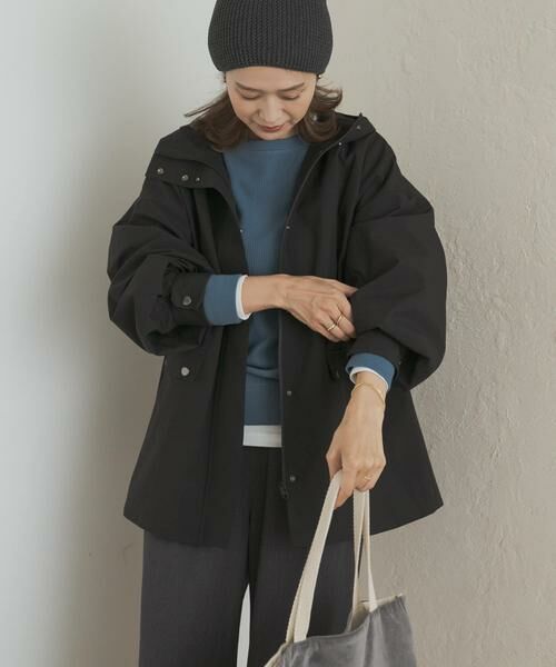 URBAN RESEARCH DOORS / アーバンリサーチ ドアーズ その他アウター | 防風/撥水ドロストフーディ | 詳細1