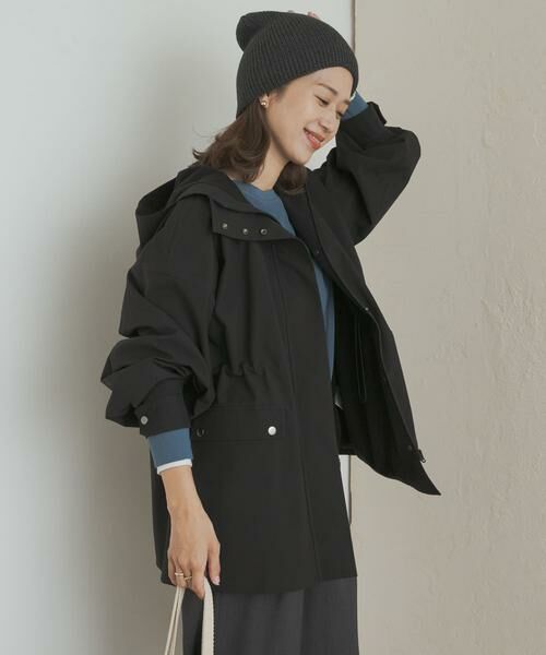 URBAN RESEARCH DOORS / アーバンリサーチ ドアーズ その他アウター | 防風/撥水ドロストフーディ | 詳細4