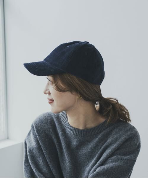 URBAN RESEARCH DOORS/アーバンリサーチ ドアーズ コーデュロイキャップ ブルー系その他 one