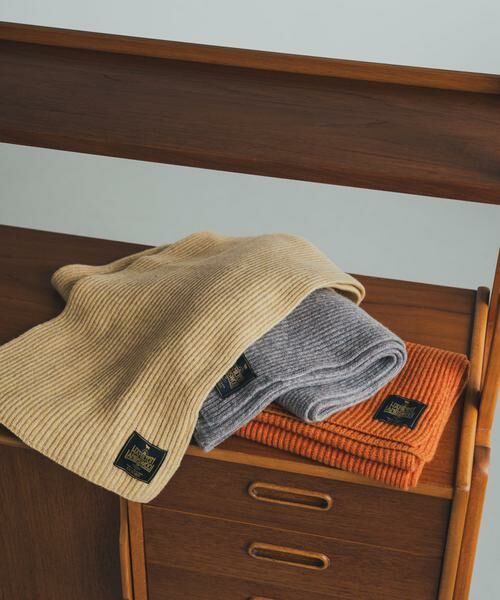 URBAN RESEARCH DOORS / アーバンリサーチ ドアーズ マフラー・ショール・スヌード・ストール | ハミルトンリブストール | 詳細6