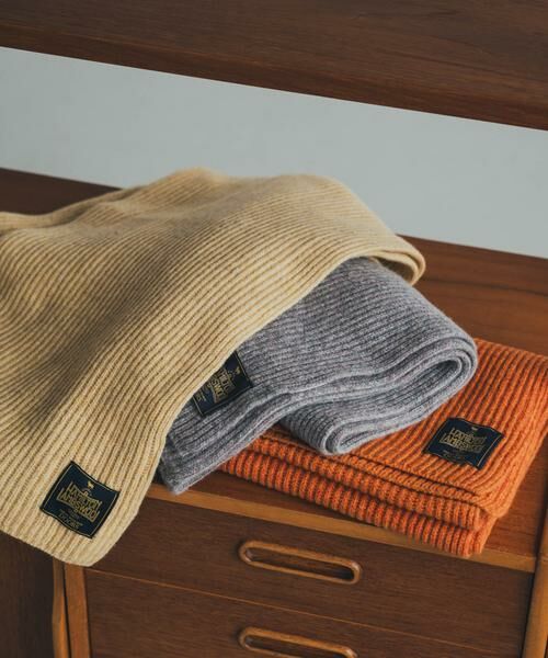 URBAN RESEARCH DOORS / アーバンリサーチ ドアーズ マフラー・ショール・スヌード・ストール | ハミルトンリブストール | 詳細7