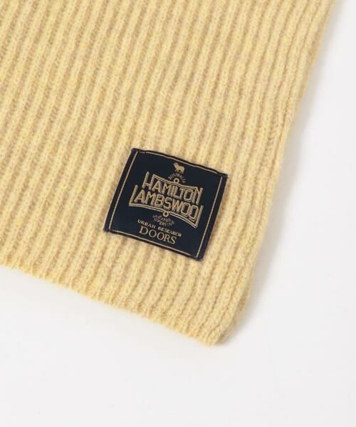 URBAN RESEARCH DOORS / アーバンリサーチ ドアーズ マフラー・ショール・スヌード・ストール | ハミルトンリブストール | 詳細9