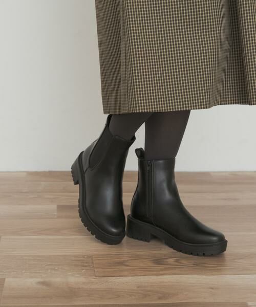 URBAN RESEARCH DOORS / アーバンリサーチ ドアーズ ブーツ（ショート丈） | 『晴雨兼用』トラックソールブーツ | 詳細8