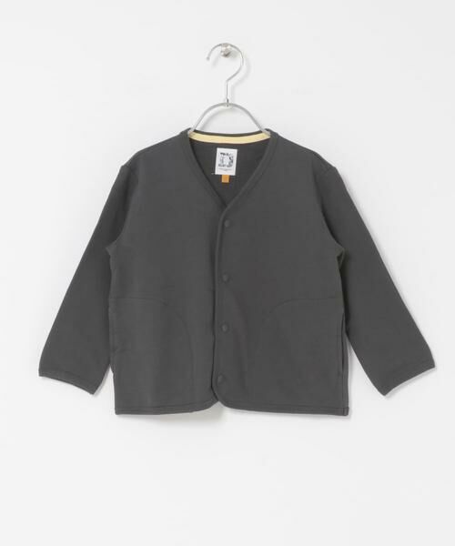 URBAN RESEARCH DOORS / アーバンリサーチ ドアーズ トップス | 裏毛Vネックカーディガン(KIDS) | 詳細16