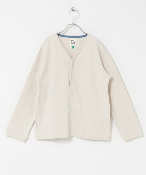 URBAN RESEARCH DOORS / アーバンリサーチ ドアーズ トップス | 『WEB/一部店舗限定』裏毛Vネックカーディガン(KIDS) | 詳細1
