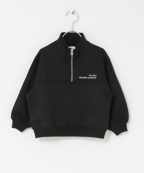 URBAN RESEARCH DOORS / アーバンリサーチ ドアーズ トップス | 『セットアップ対応』ハーフジップダンボールプルオーバー(KIDS) | 詳細10