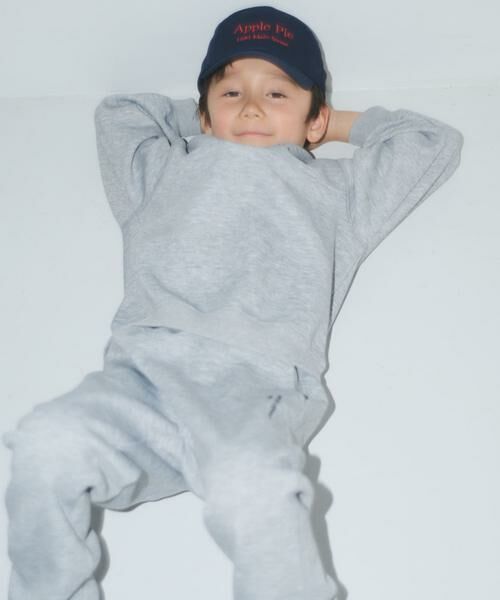 URBAN RESEARCH DOORS/アーバンリサーチ ドアーズ 『セットアップ対応』ハーフジップダンボールプルオーバー(KIDS) グレー 120 URBAN RESEARCH DOORS/アーバンリサーチ ドアーズ 『セットアップ対応』ハーフジップダンボールプルオーバー(KIDS) グレー 120