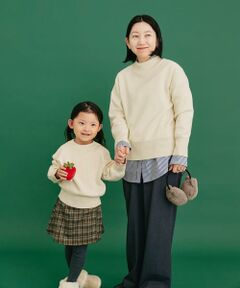 URBAN RESEARCH DOORS / アーバンリサーチ ドアーズ ニット・セーター | 『親子リンク』ボトルネックKNITプルオーバー(KIDS)
