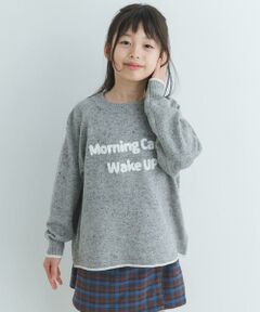 URBAN RESEARCH DOORS / アーバンリサーチ ドアーズ ニット・セーター | サガラ刺繍ロゴニット(KIDS)