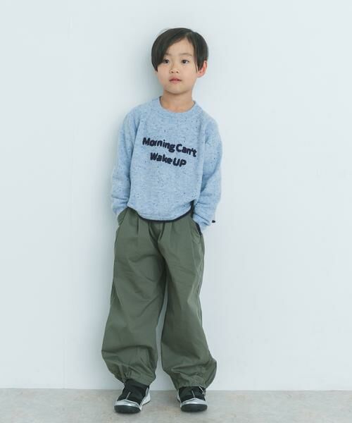 URBAN RESEARCH DOORS / アーバンリサーチ ドアーズ ニット・セーター | サガラ刺繍ロゴニット(KIDS) | 詳細3