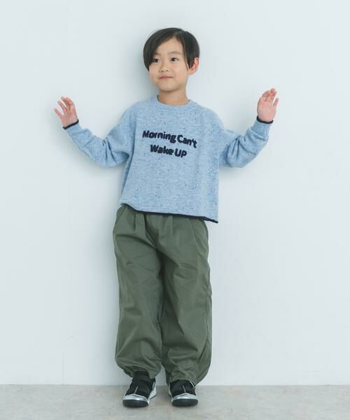 URBAN RESEARCH DOORS / アーバンリサーチ ドアーズ ニット・セーター | サガラ刺繍ロゴニット(KIDS) | 詳細5