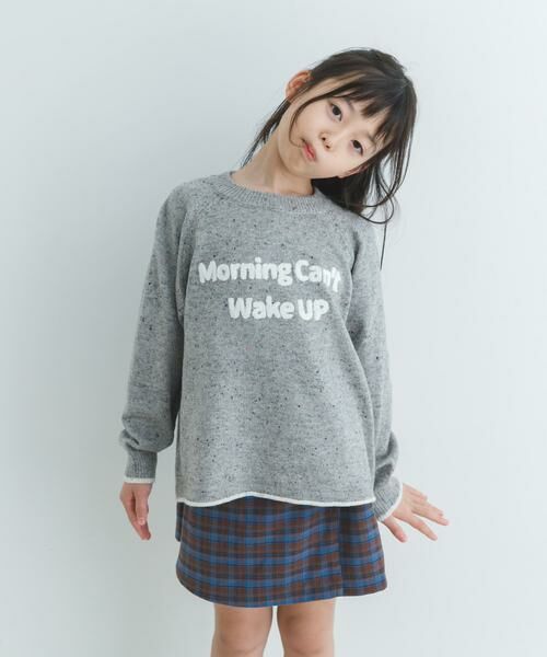 URBAN RESEARCH DOORS / アーバンリサーチ ドアーズ ニット・セーター | サガラ刺繍ロゴニット(KIDS) | 詳細17