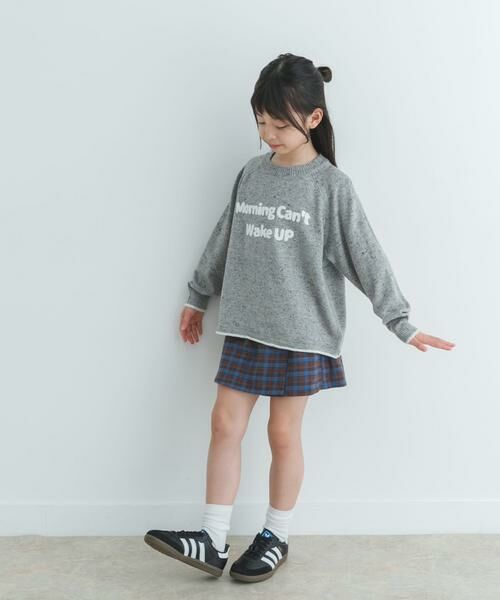 URBAN RESEARCH DOORS / アーバンリサーチ ドアーズ ニット・セーター | サガラ刺繍ロゴニット(KIDS) | 詳細19