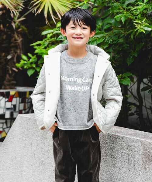 URBAN RESEARCH DOORS / アーバンリサーチ ドアーズ ニット・セーター | サガラ刺繍ロゴニット(KIDS) | 詳細20