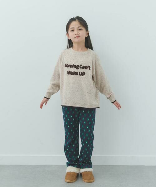 URBAN RESEARCH DOORS / アーバンリサーチ ドアーズ ニット・セーター | サガラ刺繍ロゴニット(KIDS) | 詳細28