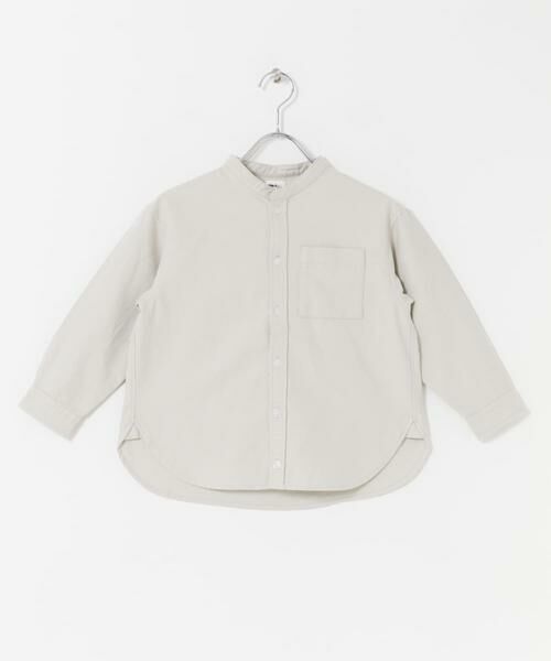 URBAN RESEARCH DOORS / アーバンリサーチ ドアーズ トップス | 『親子リンク』起毛ネルバンドカラーシャツ(KIDS) | 詳細15