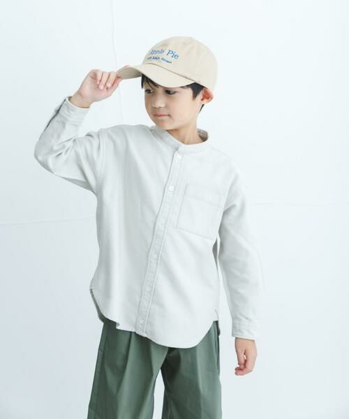 URBAN RESEARCH DOORS / アーバンリサーチ ドアーズ トップス | 『親子リンク』起毛ネルバンドカラーシャツ(KIDS) | 詳細3