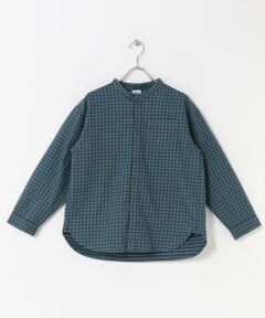 URBAN RESEARCH DOORS / アーバンリサーチ ドアーズ トップス | 『WEB/一部店舗限定』『親子リンク』起毛ネルバンドカラーシャツ(KIDS)