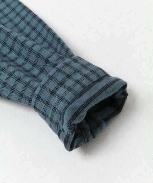 URBAN RESEARCH DOORS / アーバンリサーチ ドアーズ トップス | 『WEB/一部店舗限定』『親子リンク』起毛ネルバンドカラーシャツ(KIDS) | 詳細7