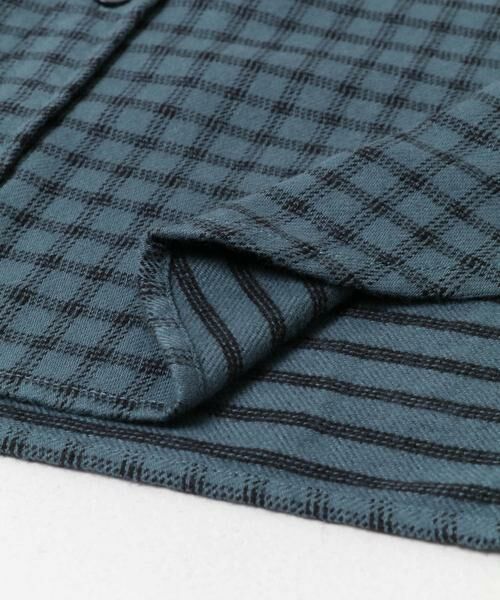URBAN RESEARCH DOORS / アーバンリサーチ ドアーズ トップス | 『WEB/一部店舗限定』『親子リンク』起毛ネルバンドカラーシャツ(KIDS) | 詳細9