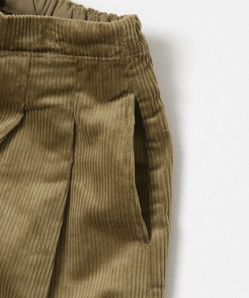 URBAN RESEARCH DOORS / アーバンリサーチ ドアーズ パンツ | コーデュロイWタックキュロット(KIDS) | 詳細10