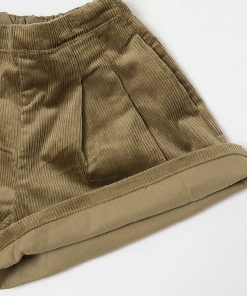 URBAN RESEARCH DOORS / アーバンリサーチ ドアーズ パンツ | コーデュロイWタックキュロット(KIDS) | 詳細11