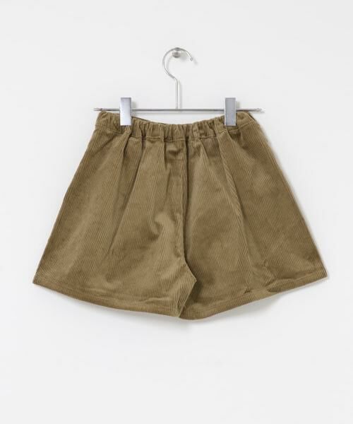 URBAN RESEARCH DOORS / アーバンリサーチ ドアーズ パンツ | コーデュロイWタックキュロット(KIDS) | 詳細12