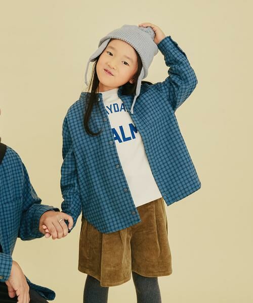 URBAN RESEARCH DOORS / アーバンリサーチ ドアーズ パンツ | コーデュロイWタックキュロット(KIDS) | 詳細7