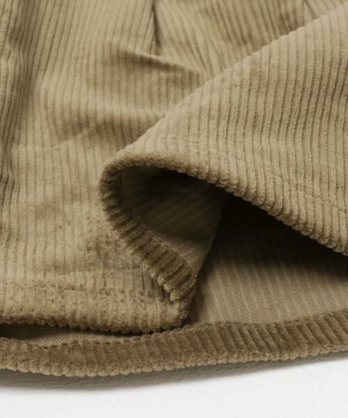 URBAN RESEARCH DOORS / アーバンリサーチ ドアーズ パンツ | 『WEB/一部店舗限定』コーデュロイWタックキュロット(KIDS) | 詳細6