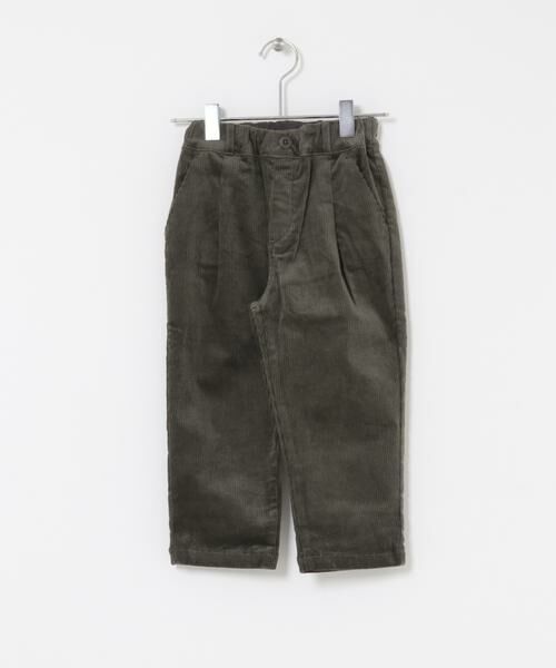URBAN RESEARCH DOORS/アーバンリサーチ ドアーズ コーデュロイタックパンツ(KIDS) チャコールグレー 105