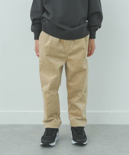 URBAN RESEARCH DOORS / アーバンリサーチ ドアーズ パンツ | コーデュロイタックパンツ(KIDS) | 詳細22