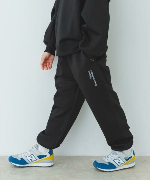 URBAN RESEARCH DOORS / アーバンリサーチ ドアーズ パンツ | 『セットアップ対応』ダンボールニットスウェットパンツ(KIDS) | 詳細1