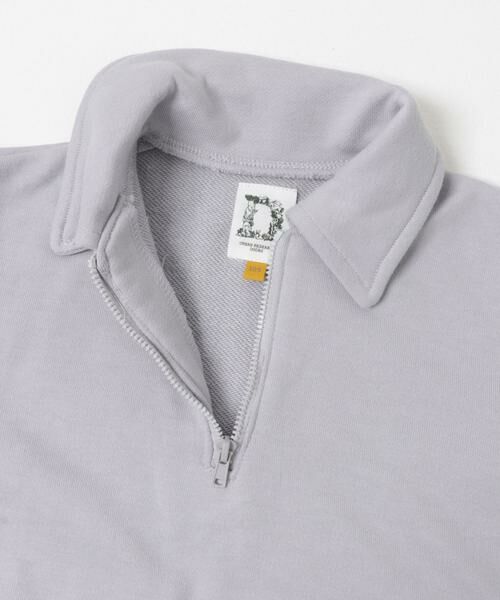 URBAN RESEARCH DOORS / アーバンリサーチ ドアーズ ワンピース | 『WEB/一部店舗限定サイズ』裏毛ハーフジップワンピース(KIDS) | 詳細6