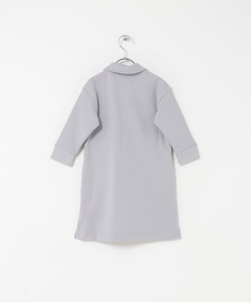 URBAN RESEARCH DOORS / アーバンリサーチ ドアーズ ワンピース | 『WEB/一部店舗限定サイズ』裏毛ハーフジップワンピース(KIDS) | 詳細8