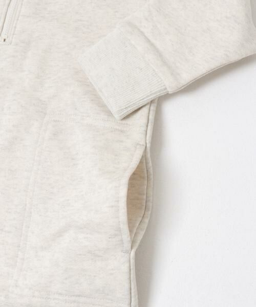 URBAN RESEARCH DOORS / アーバンリサーチ ドアーズ ワンピース | 『WEB/一部店舗限定サイズ』裏毛ハーフジップワンピース(KIDS) | 詳細19