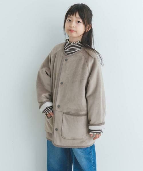 URBAN RESEARCH DOORS / アーバンリサーチ ドアーズ アウター | リバーシブルフリースコート(KIDS) | 詳細1