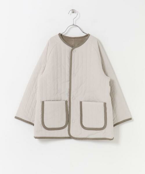 URBAN RESEARCH DOORS / アーバンリサーチ ドアーズ アウター | リバーシブルフリースコート(KIDS) | 詳細14