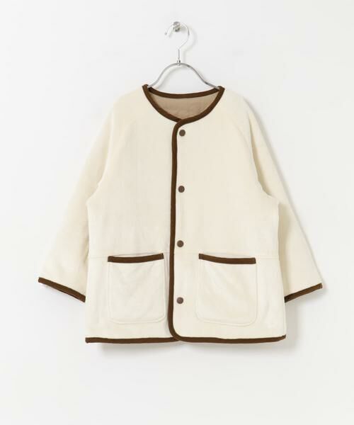 URBAN RESEARCH DOORS / アーバンリサーチ ドアーズ アウター | リバーシブルフリースコート(KIDS) | 詳細29