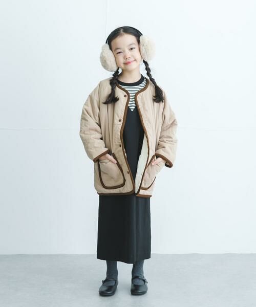 URBAN RESEARCH DOORS / アーバンリサーチ ドアーズ アウター | リバーシブルフリースコート(KIDS) | 詳細21