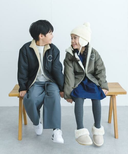 URBAN RESEARCH DOORS / アーバンリサーチ ドアーズ アウター | リバーシブルボアジャケット(KIDS) | 詳細29